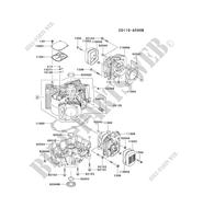 Zylinderkopf / KURBELGEHÄUSE für Kawasaki FH MOTORS FH680V