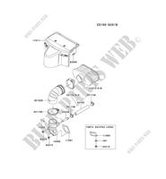 Luftfilter / EXHAUST für Kawasaki FR MOTORS FR691V