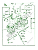 Carburetor für Kawasaki 454 LTD 1986