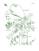 Fuel Evaporative System für Kawasaki 454 LTD 1986